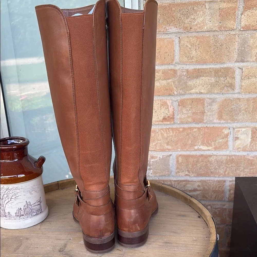 Clarks Tan Leather Boots